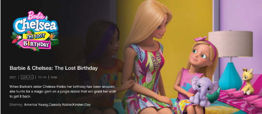 Barbie & Chelsea: The Lost Birthday