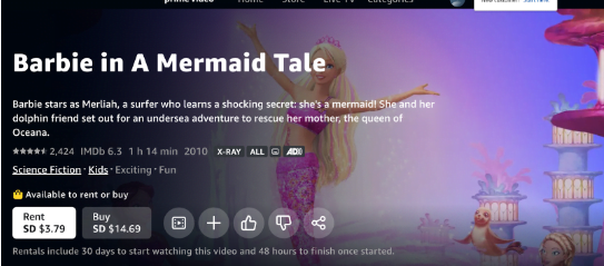 Barbie in A Mermaid Tale