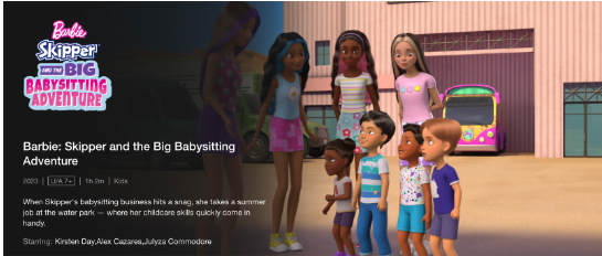 Barbie: Skipper And The Big Babysitting Adventure