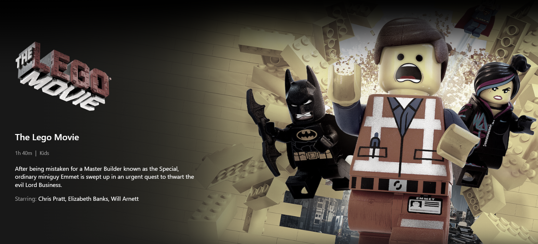  The LEGO Movie